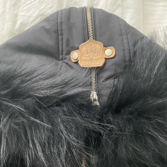 Mackage Priya Winter Down Coat with Black Fur - Picture 6 of 9